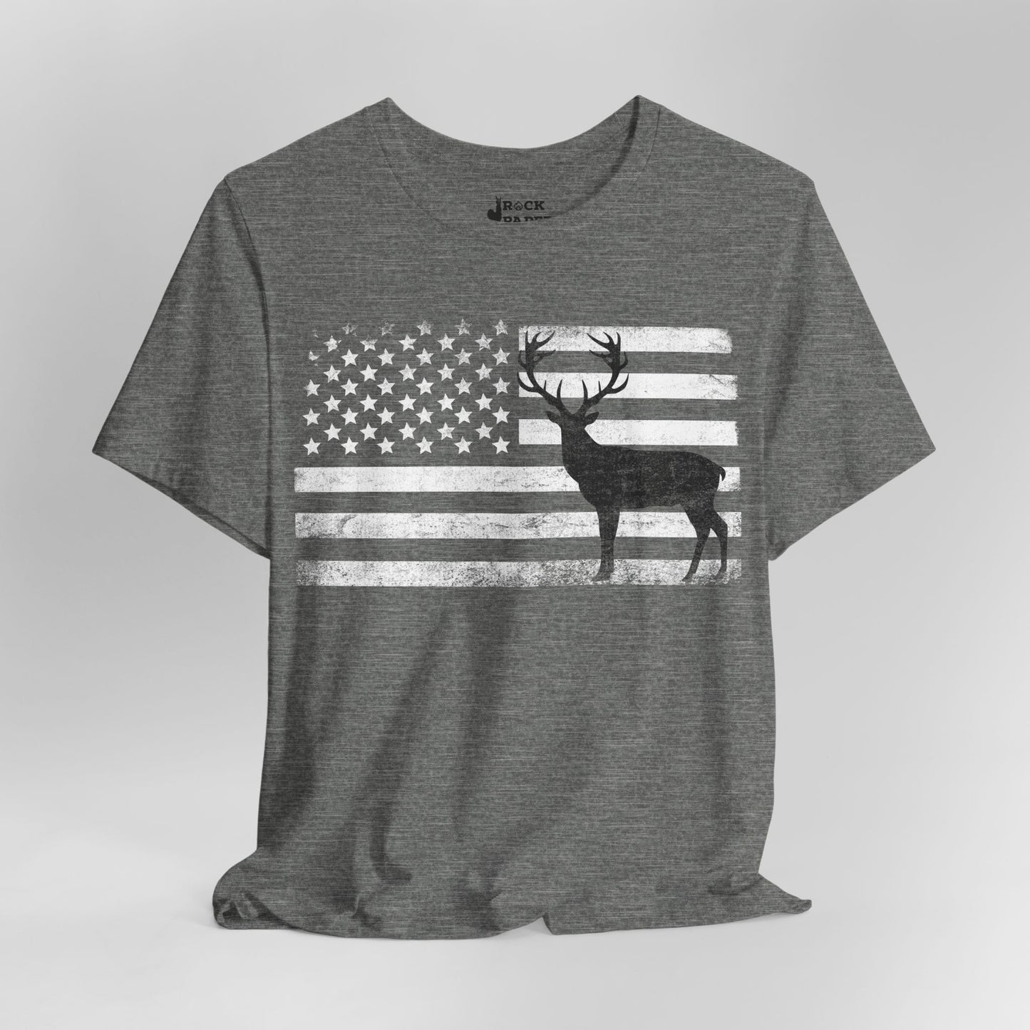 Big Buck American Flag T-Shirt