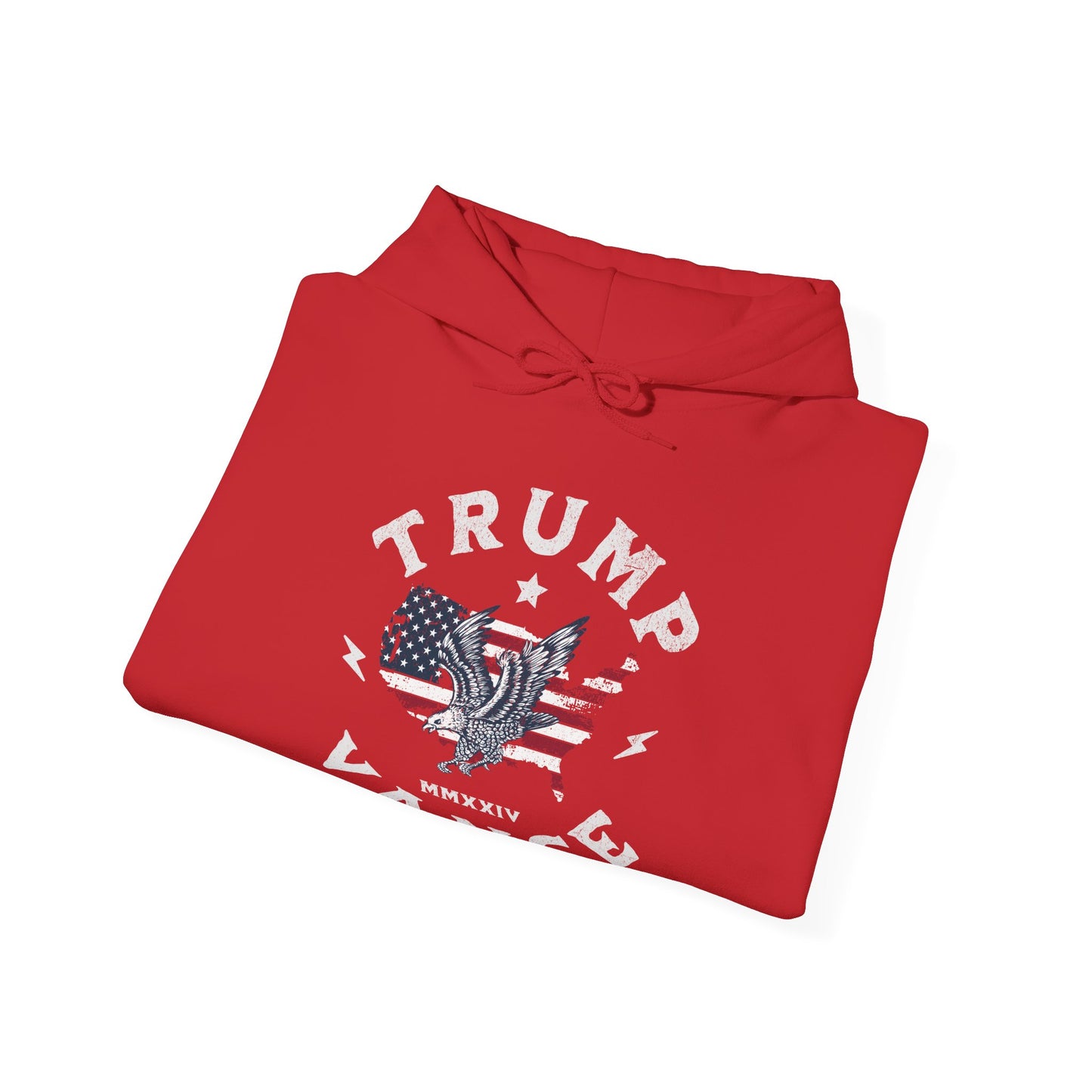 Vintage Trump + Vance Hooded Sweatshirt