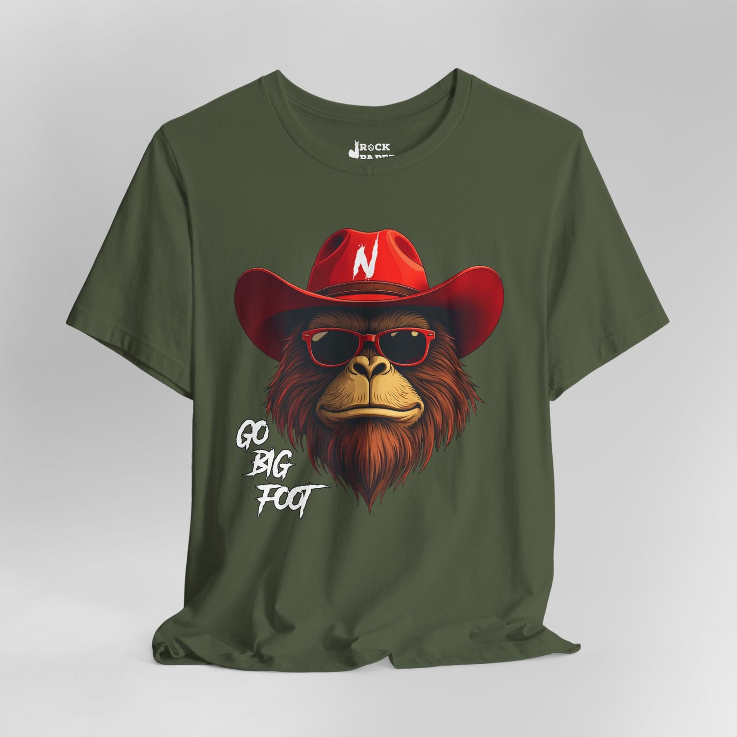 GO BIG FOOT T-Shirt - NCAA Husker Football