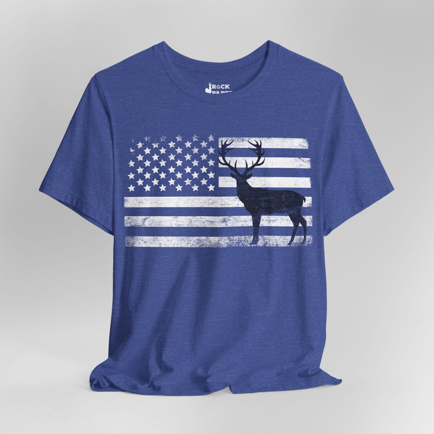 Big Buck American Flag T-Shirt