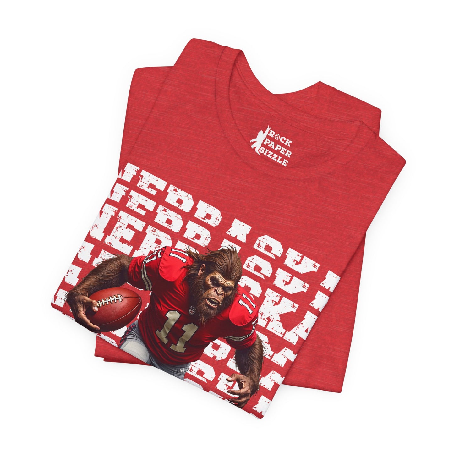 Bigfoot Nebraska T-Shirt - NCAA Husker Football