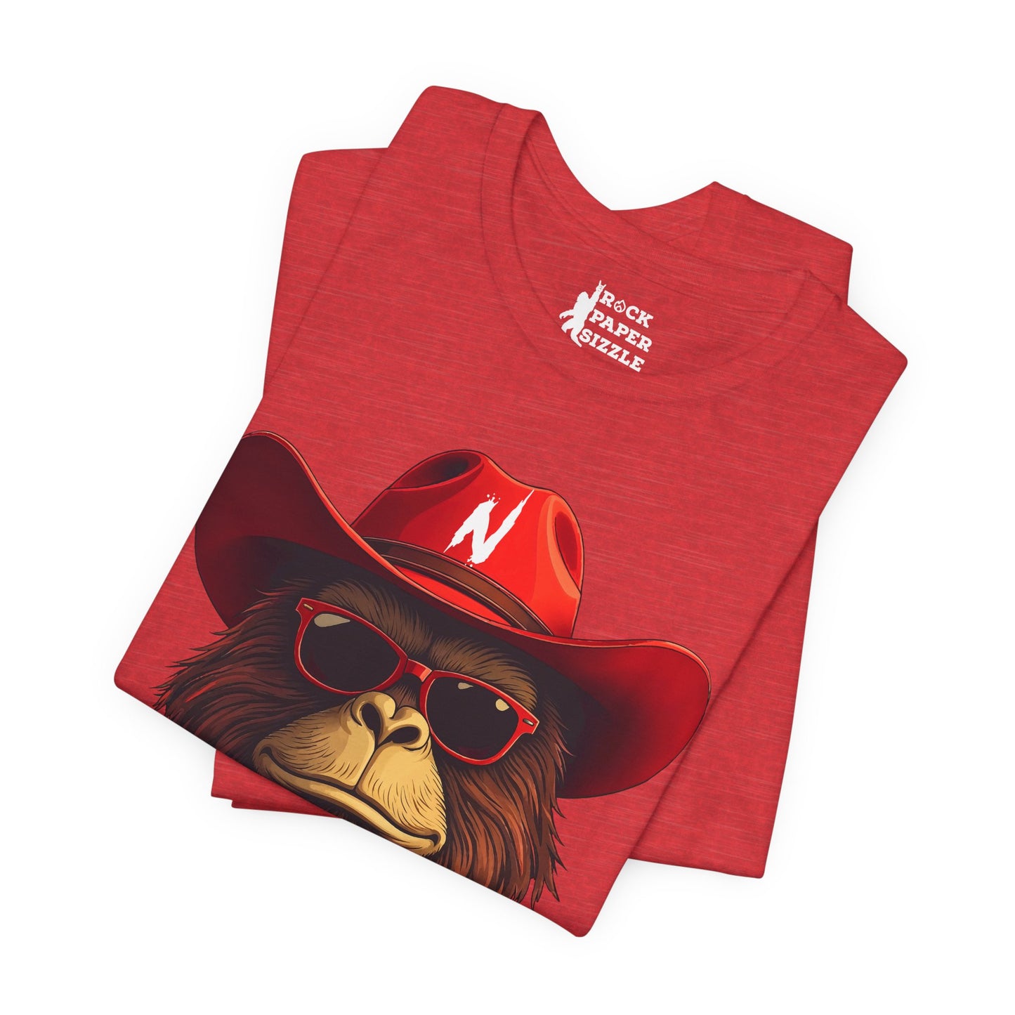 GO BIG FOOT T-Shirt - NCAA Husker Football
