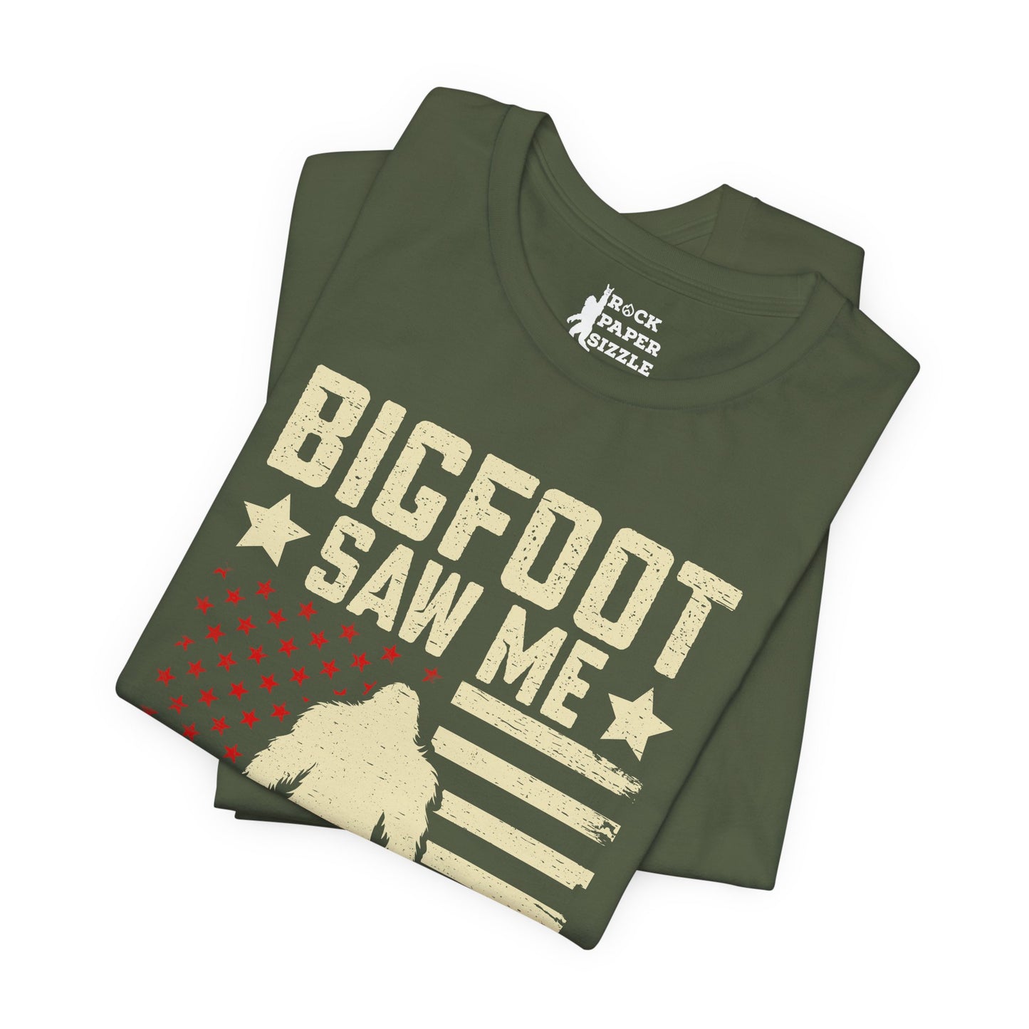 Bigfoot Saw Me but...