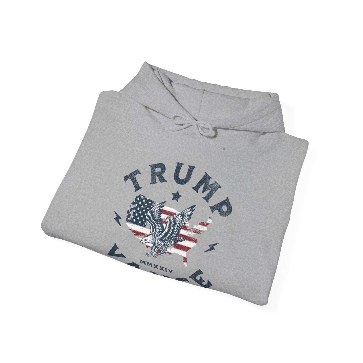 Vintage Trump + Vance Hooded Sweatshirt
