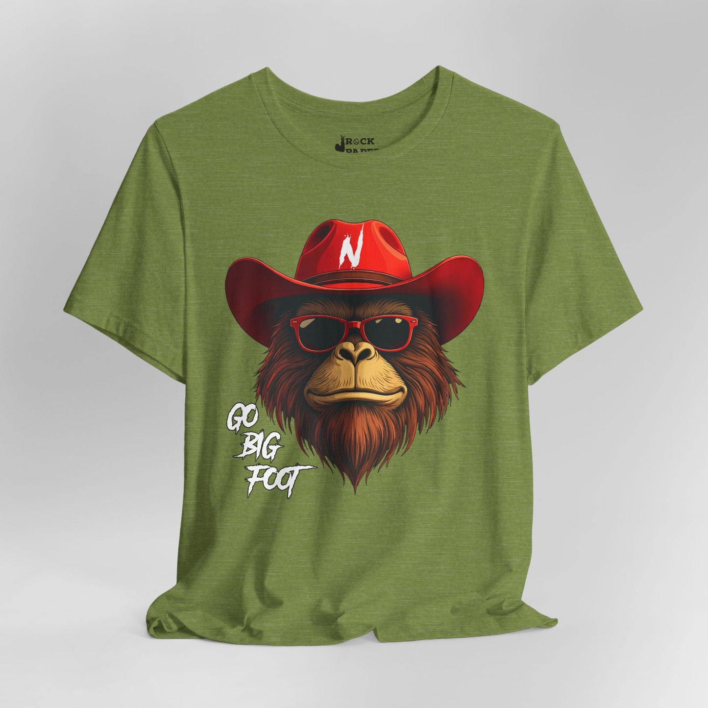 GO BIG FOOT T-Shirt - NCAA Husker Football