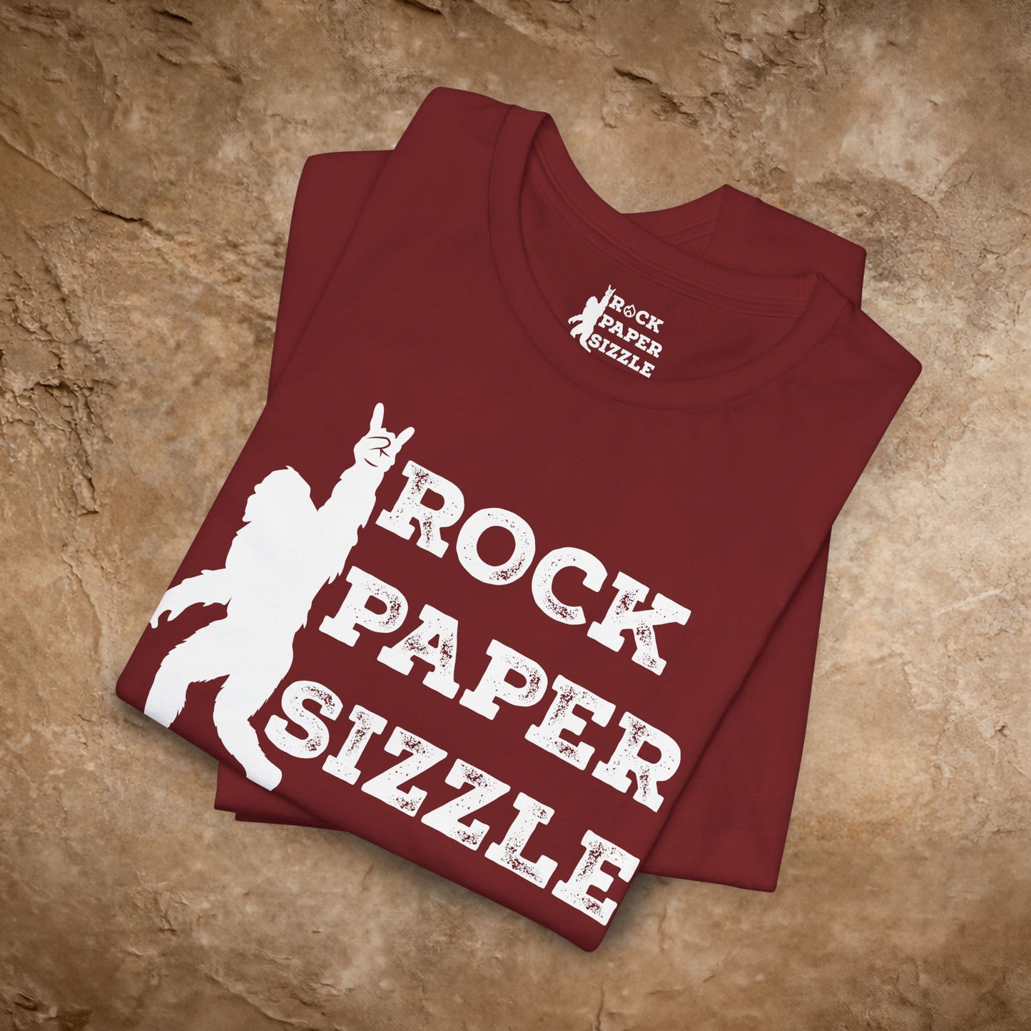 Rock Paper Sizzle Official Logo Tee