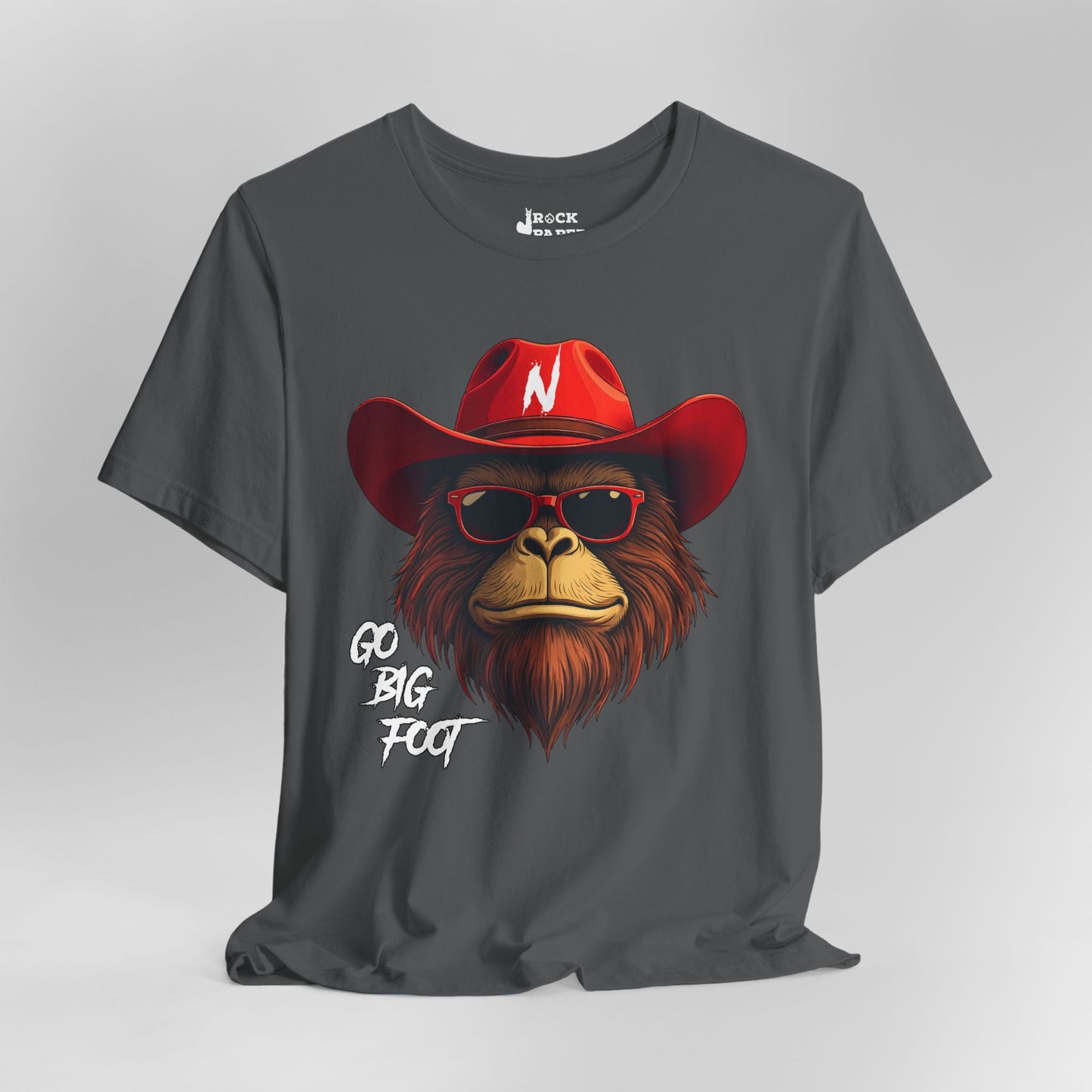 GO BIG FOOT T-Shirt - NCAA Husker Football
