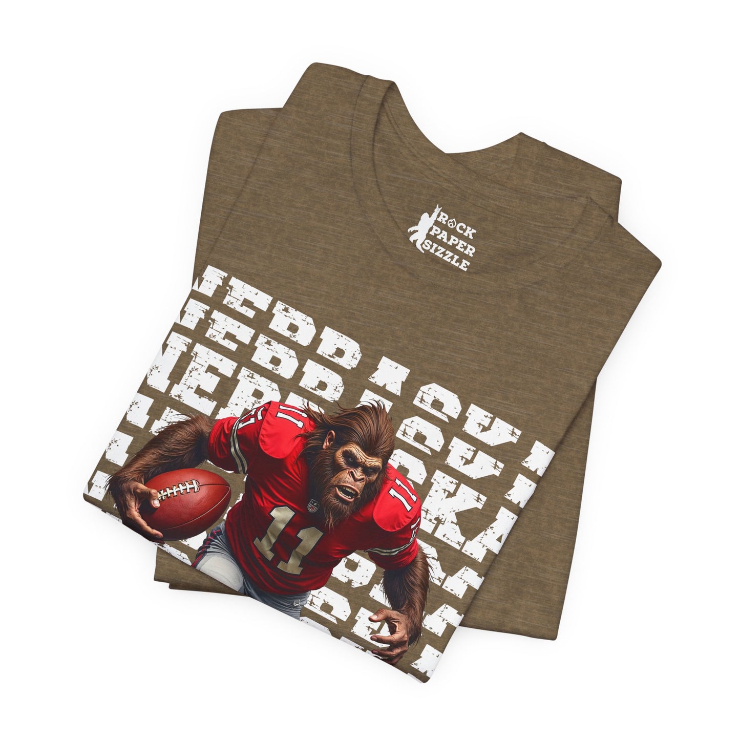 Bigfoot Nebraska T-Shirt - NCAA Husker Football
