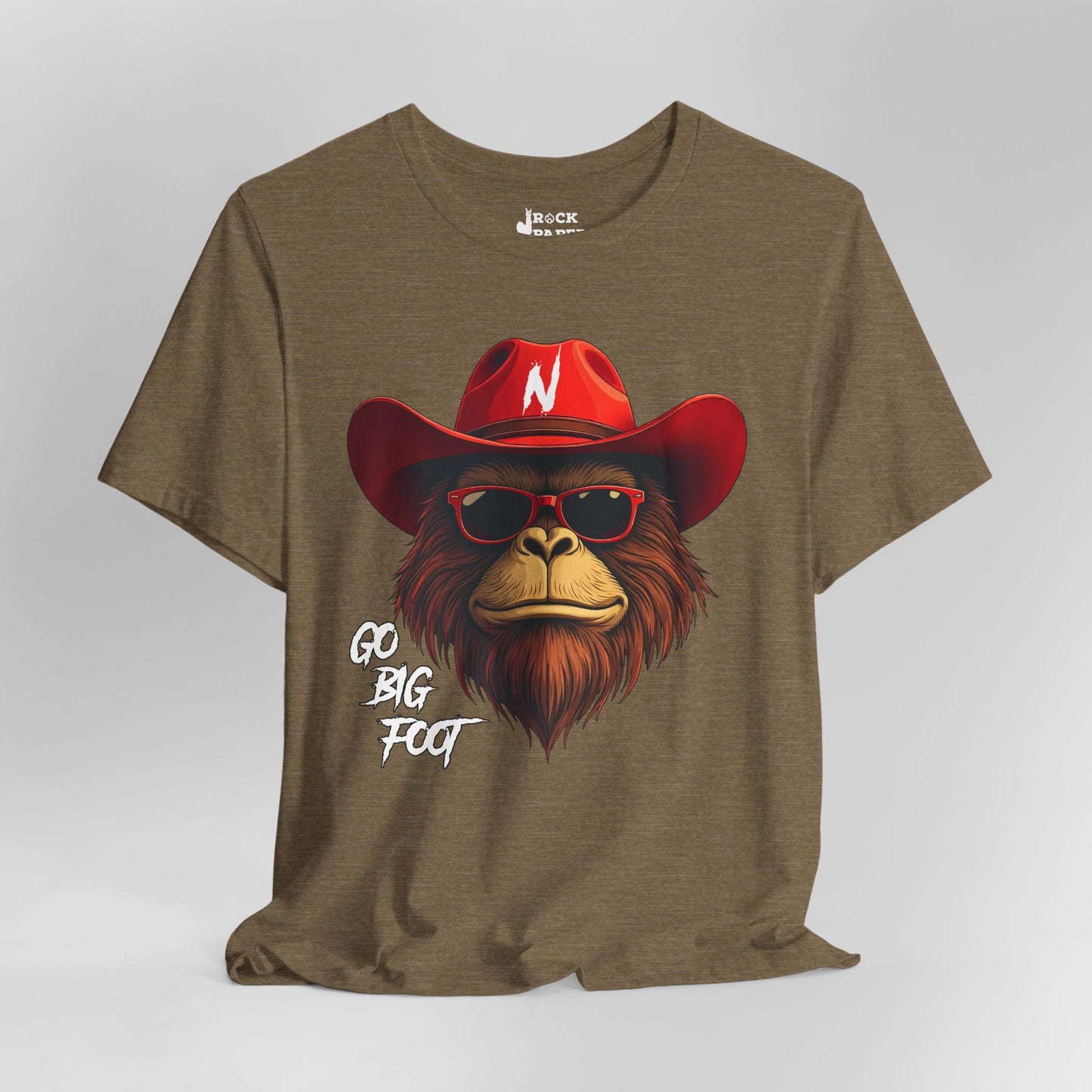 GO BIG FOOT T-Shirt - NCAA Husker Football