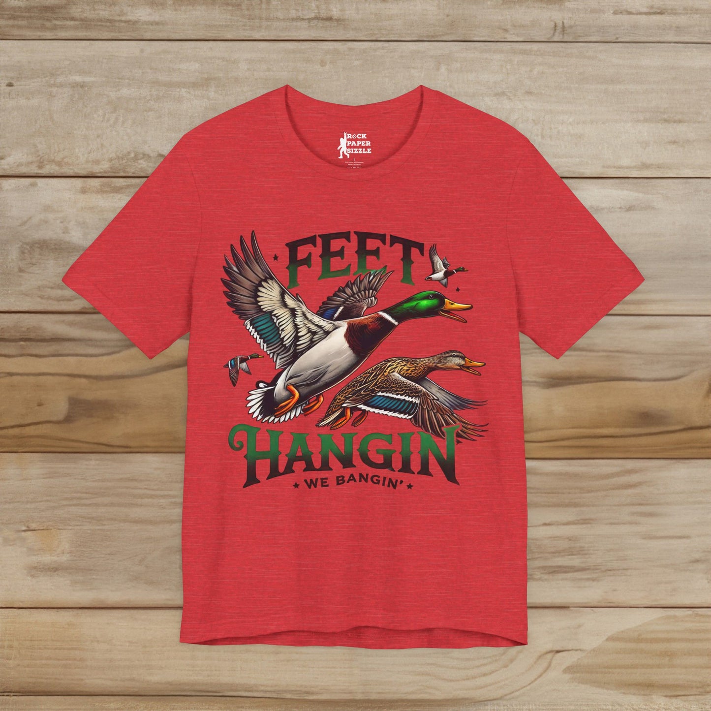 Feet Hangin We Bangin Duck Shirt
