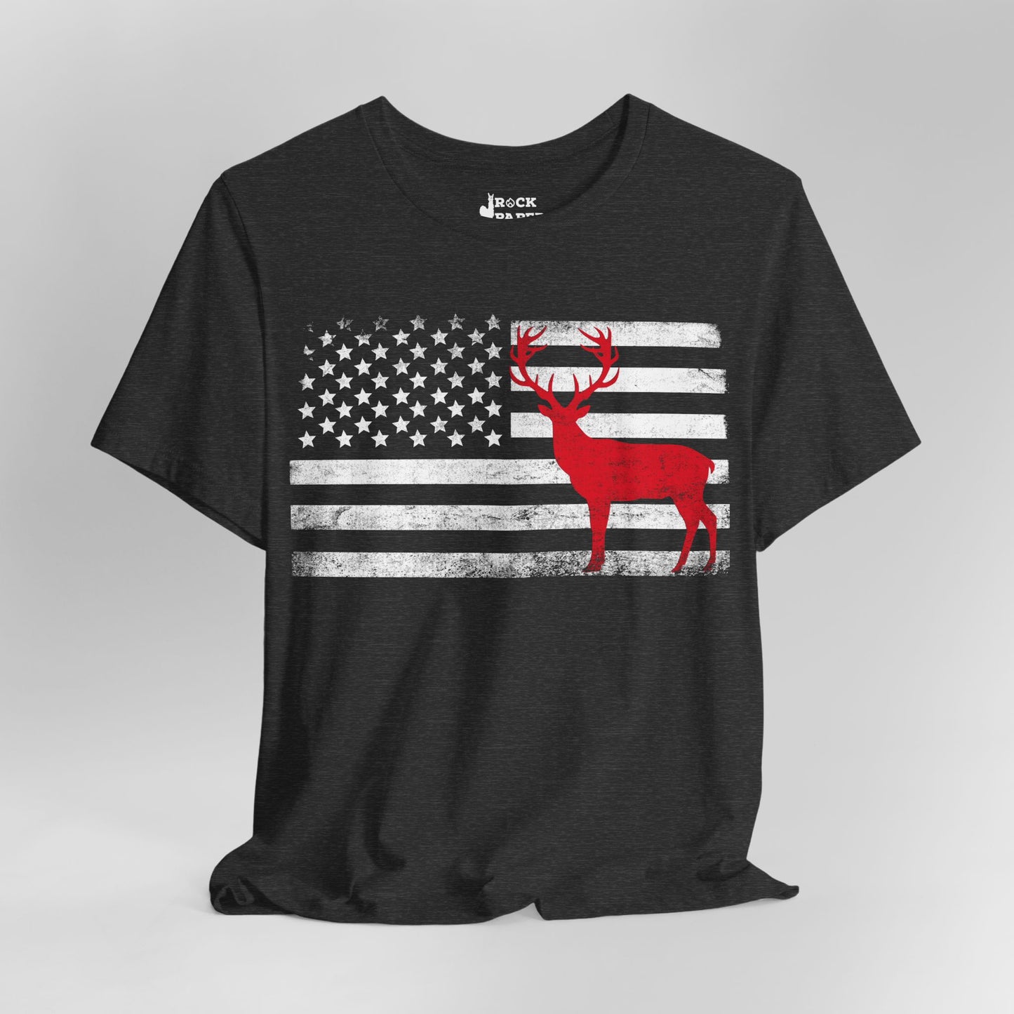 Big Buck American Flag T-Shirt