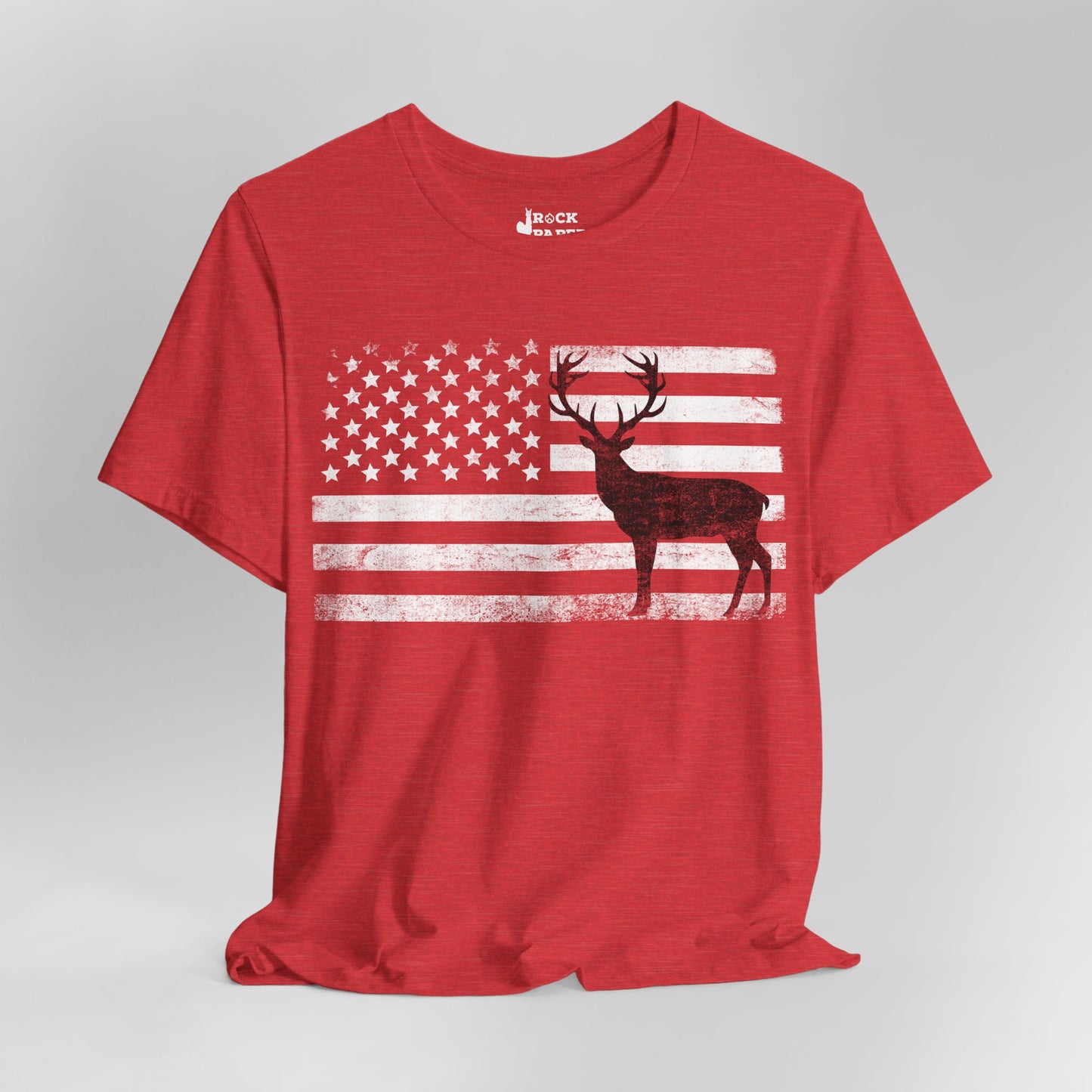Big Buck American Flag T-Shirt
