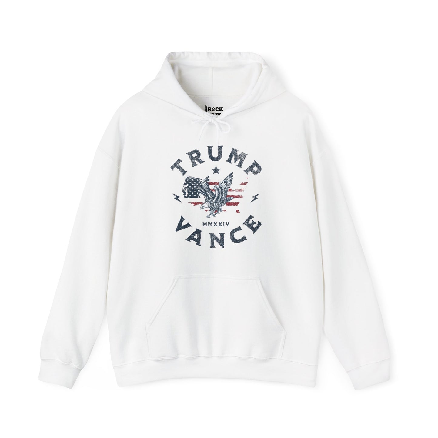 Vintage Trump + Vance Hooded Sweatshirt