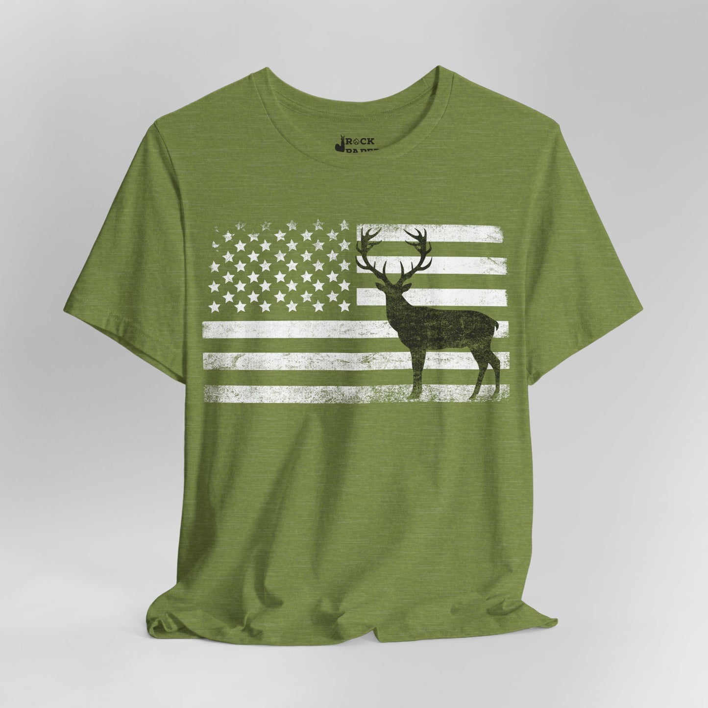 Big Buck American Flag T-Shirt