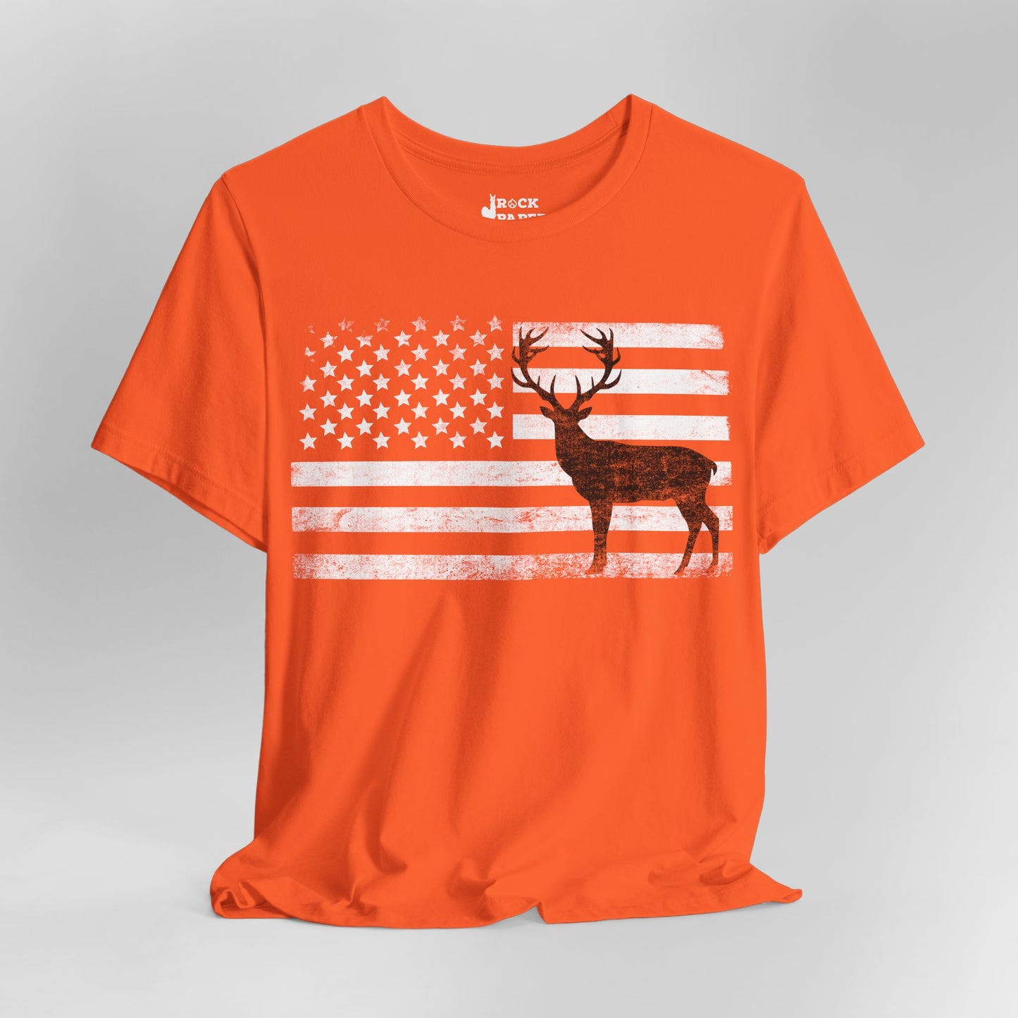 Big Buck American Flag T-Shirt