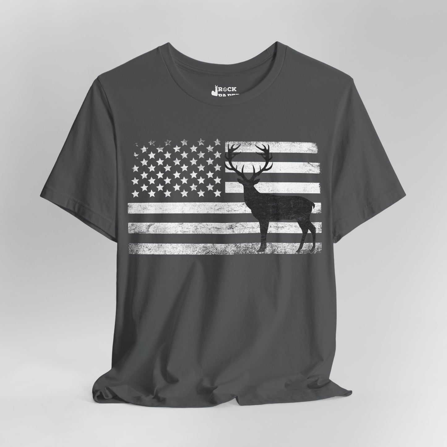 Big Buck American Flag T-Shirt