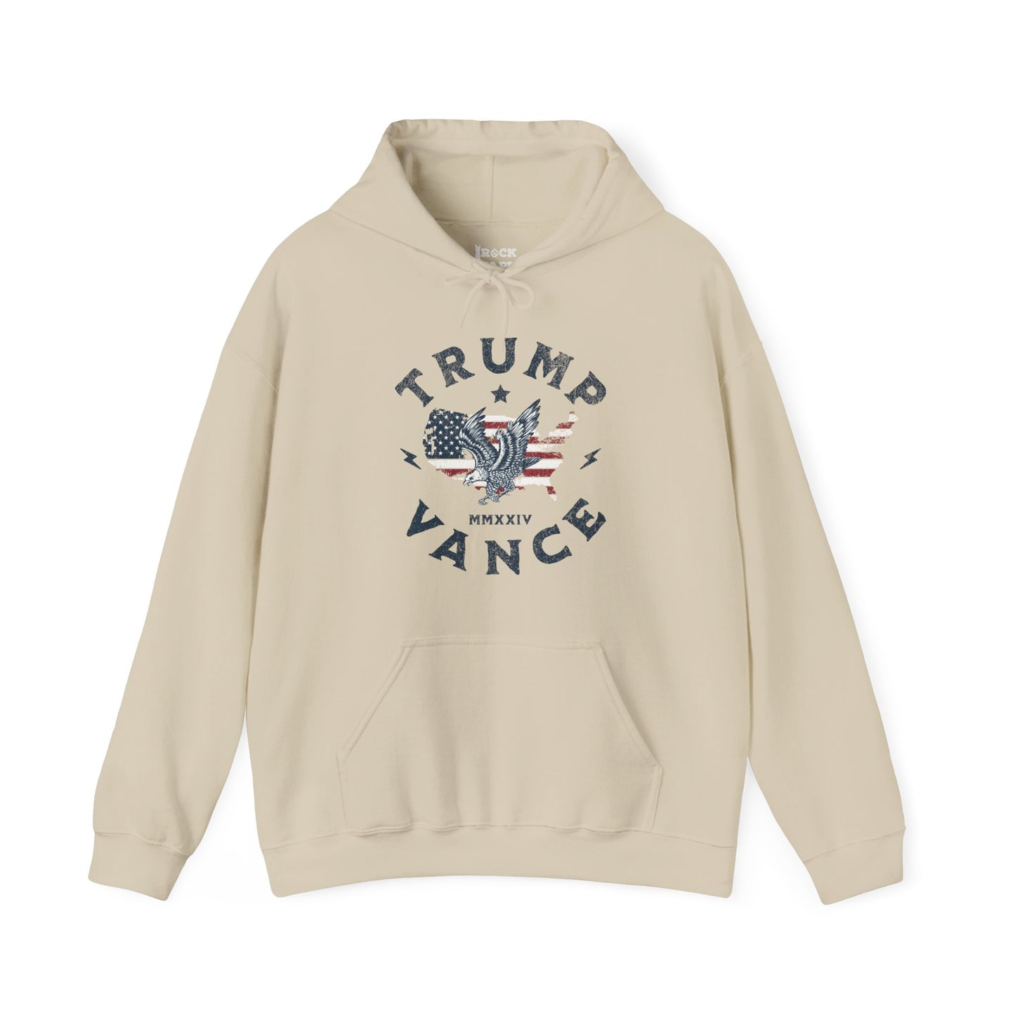 Vintage Trump + Vance Hooded Sweatshirt