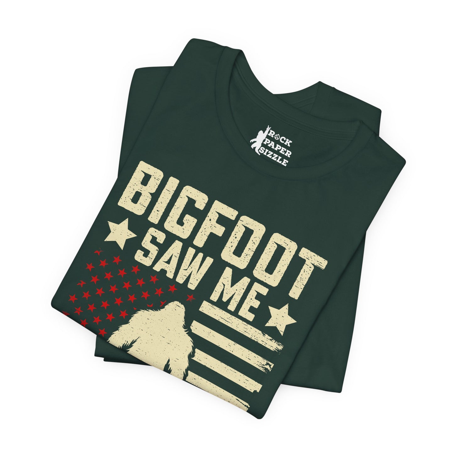 Bigfoot Saw Me but...