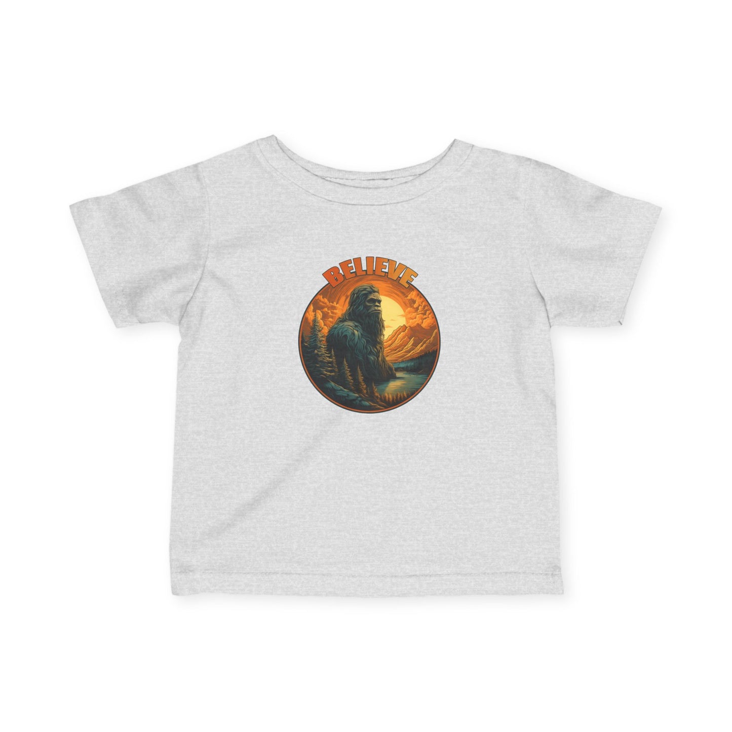 "Believe" Bigfoot T-Shirt (Infant/Toddler 6-24 Month)