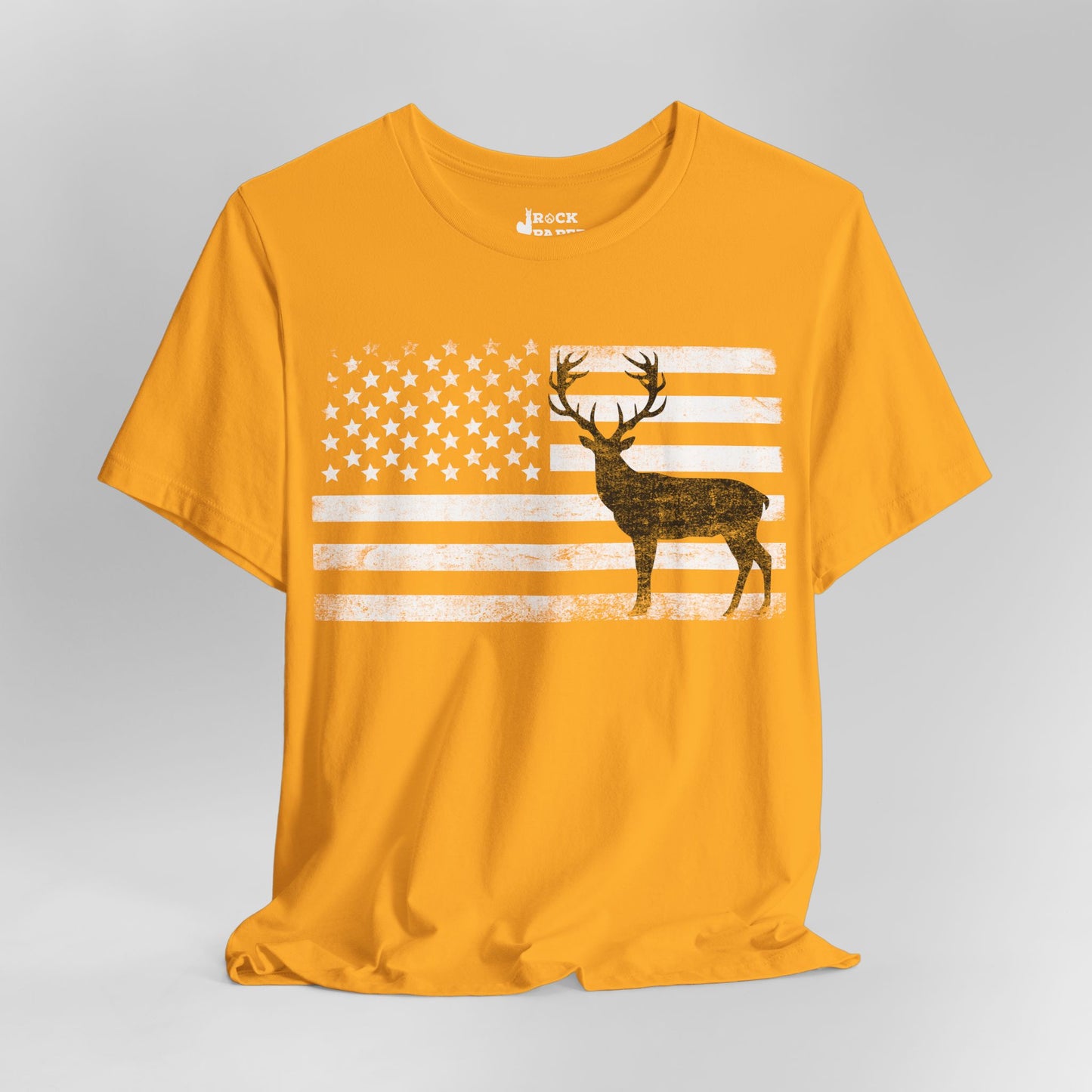 Big Buck American Flag T-Shirt