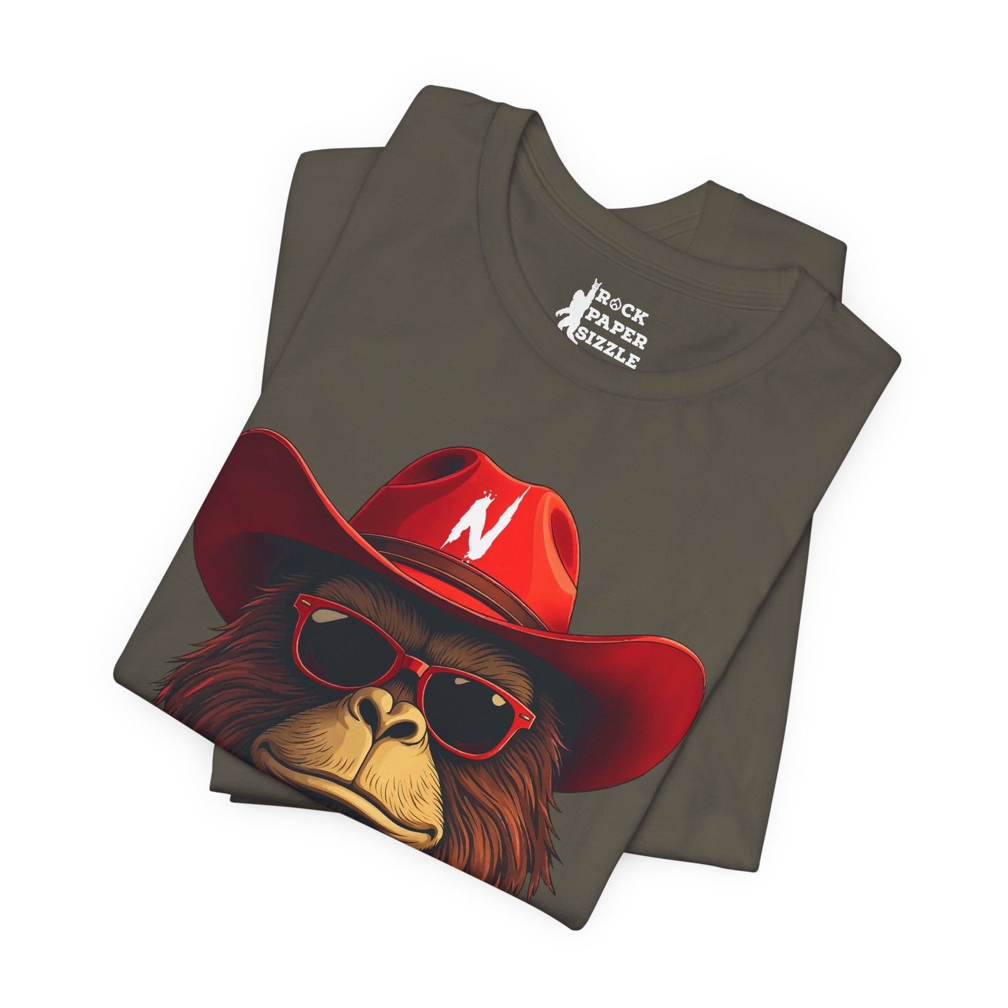 GO BIG FOOT T-Shirt - NCAA Husker Football
