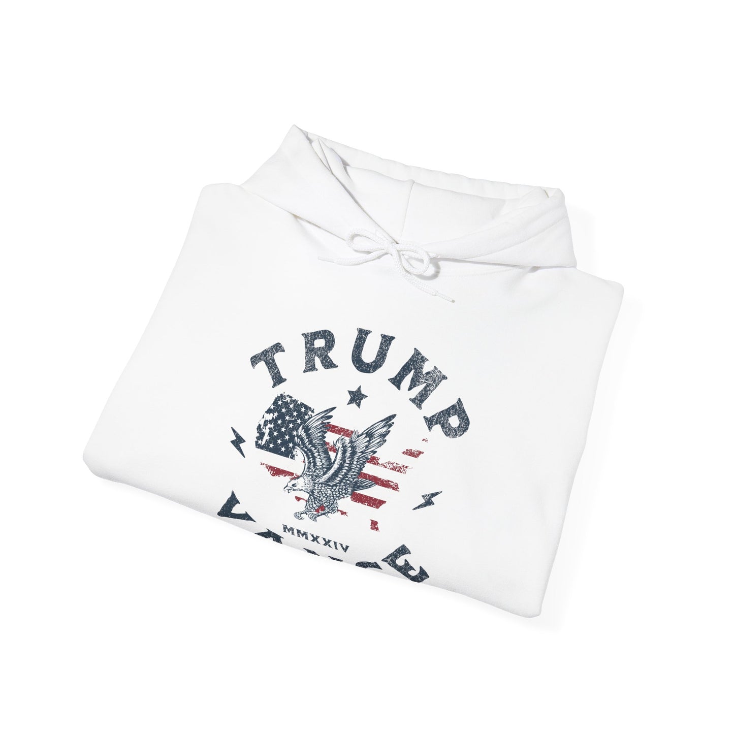 Vintage Trump + Vance Hooded Sweatshirt