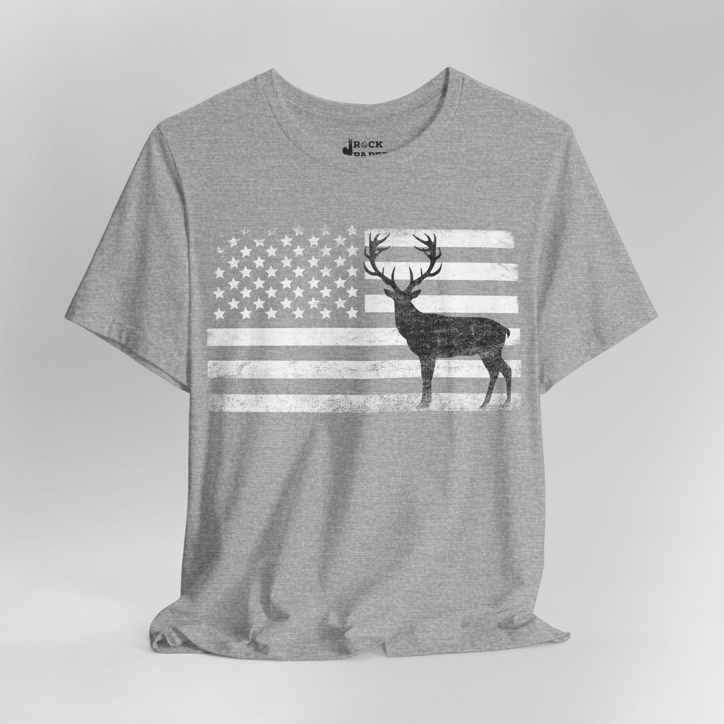 Big Buck American Flag T-Shirt