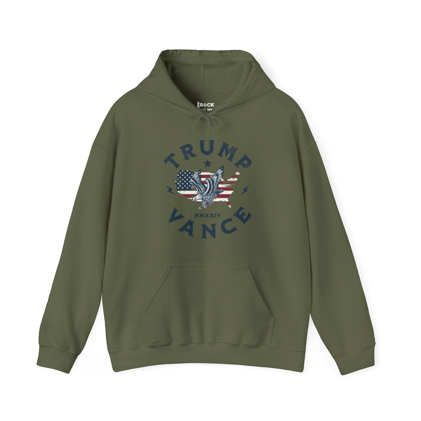 Vintage Trump + Vance Hooded Sweatshirt
