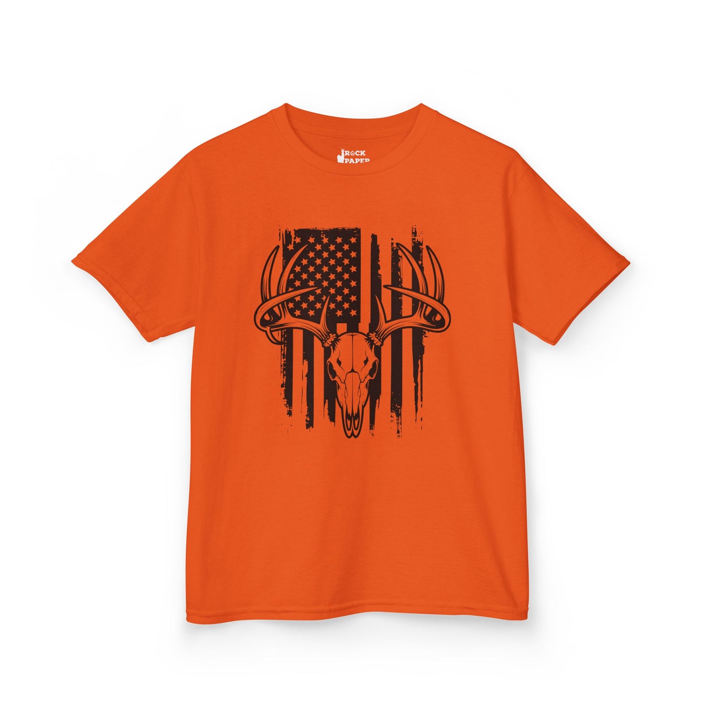 American Flag Deer Skull (Youth Ages 3-10)