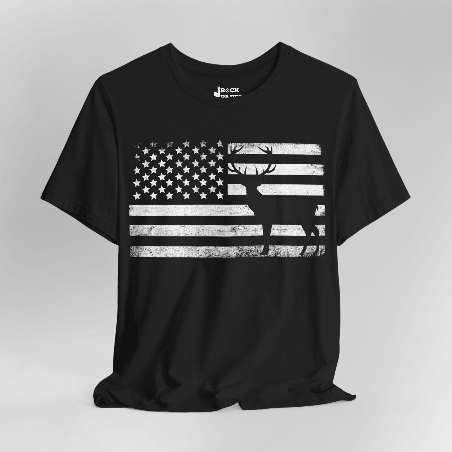 Big Buck American Flag T-Shirt