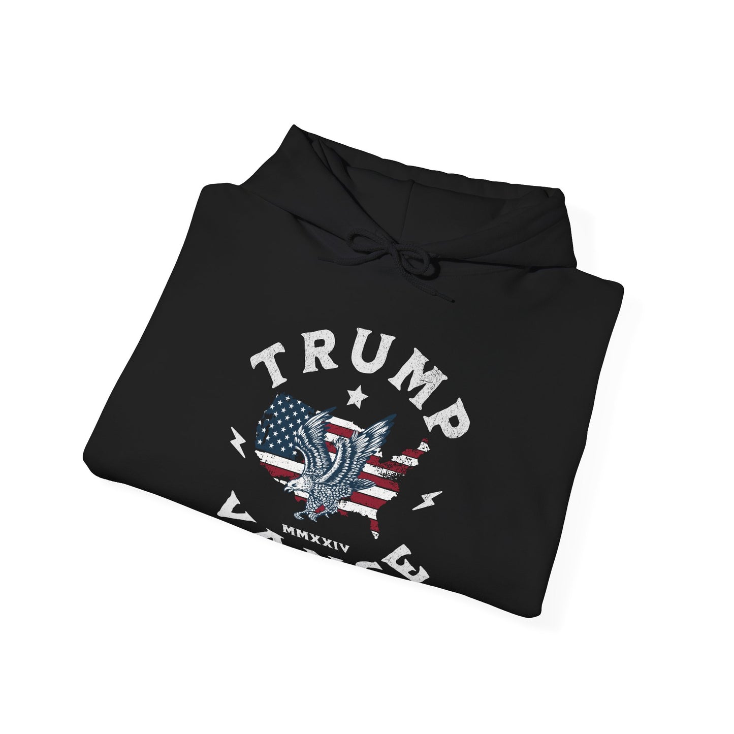 Vintage Trump + Vance Hooded Sweatshirt