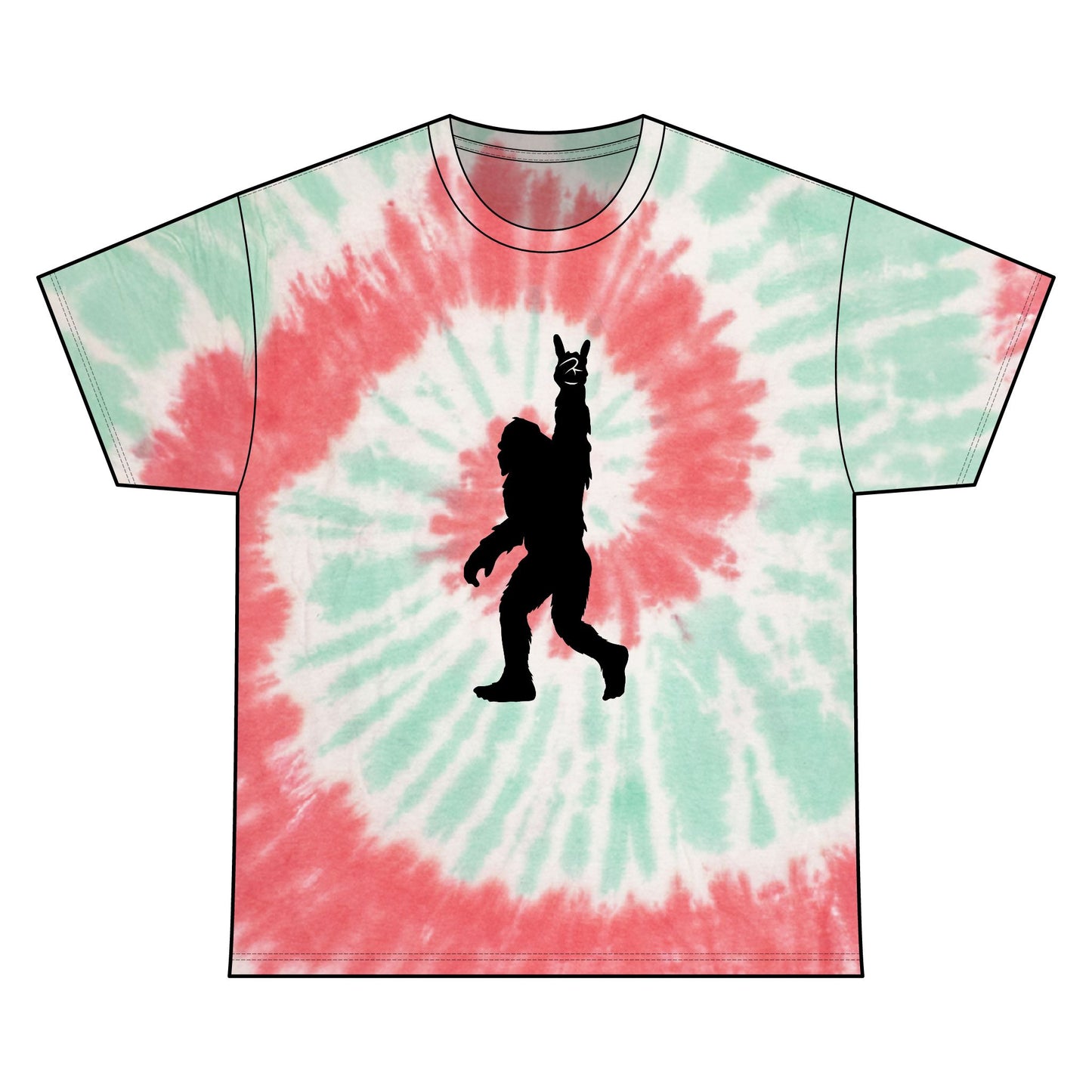 Tie Dye Squatch Tee