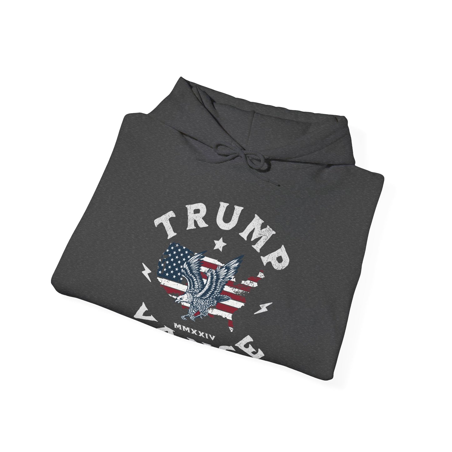 Vintage Trump + Vance Hooded Sweatshirt