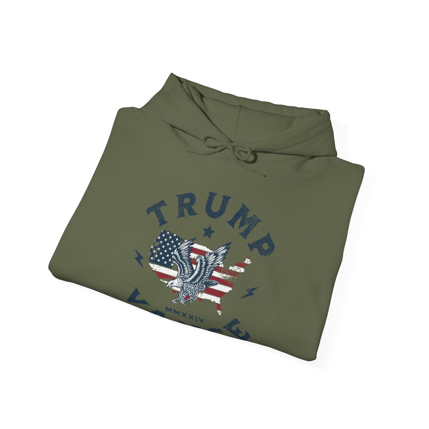 Vintage Trump + Vance Hooded Sweatshirt