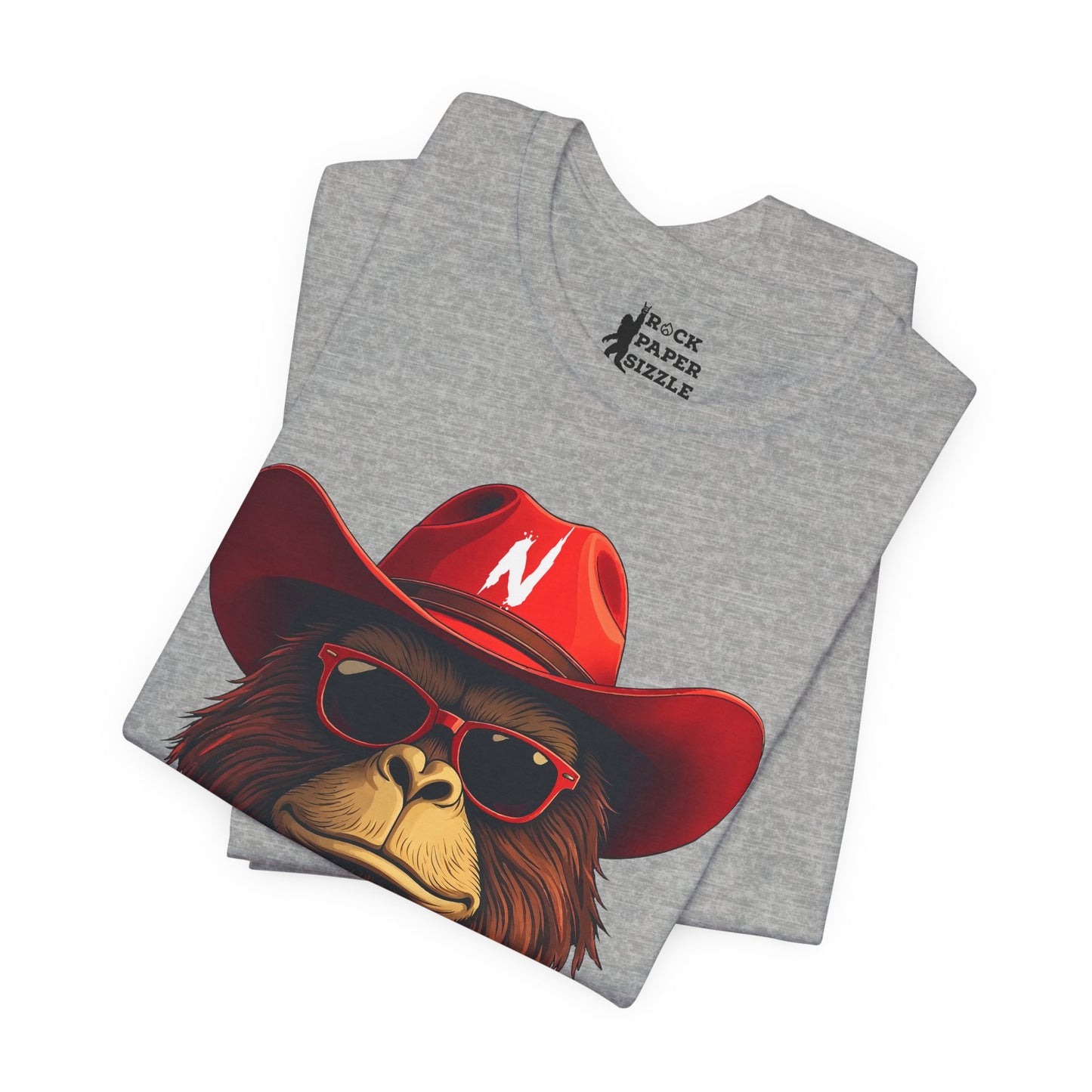 GO BIG FOOT T-Shirt - NCAA Husker Football