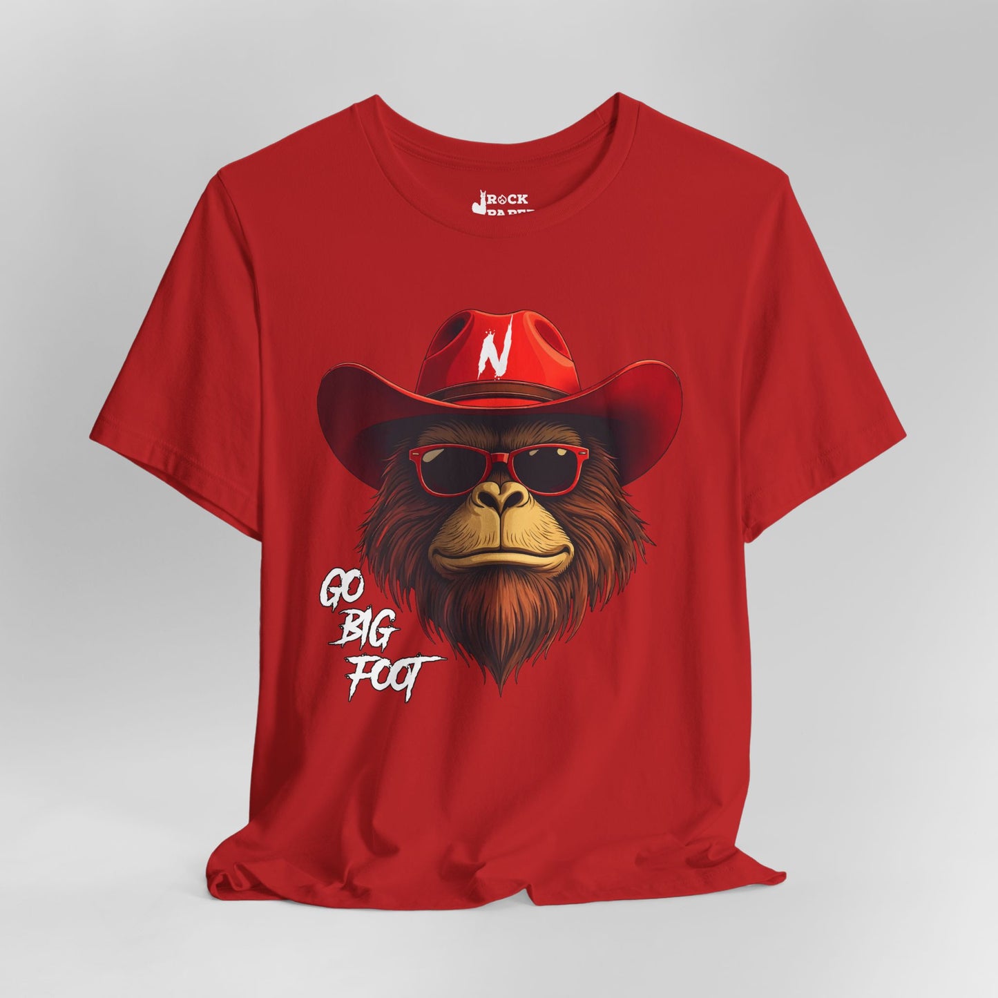 GO BIG FOOT T-Shirt - NCAA Husker Football