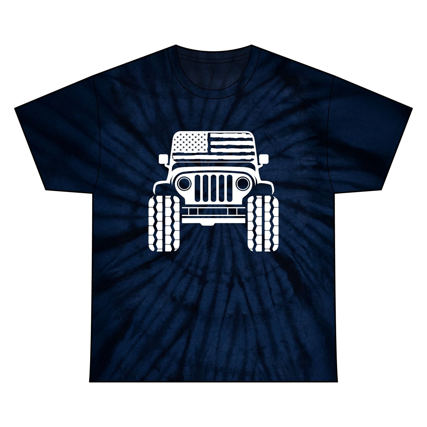 Tie Dye Jeep Tee