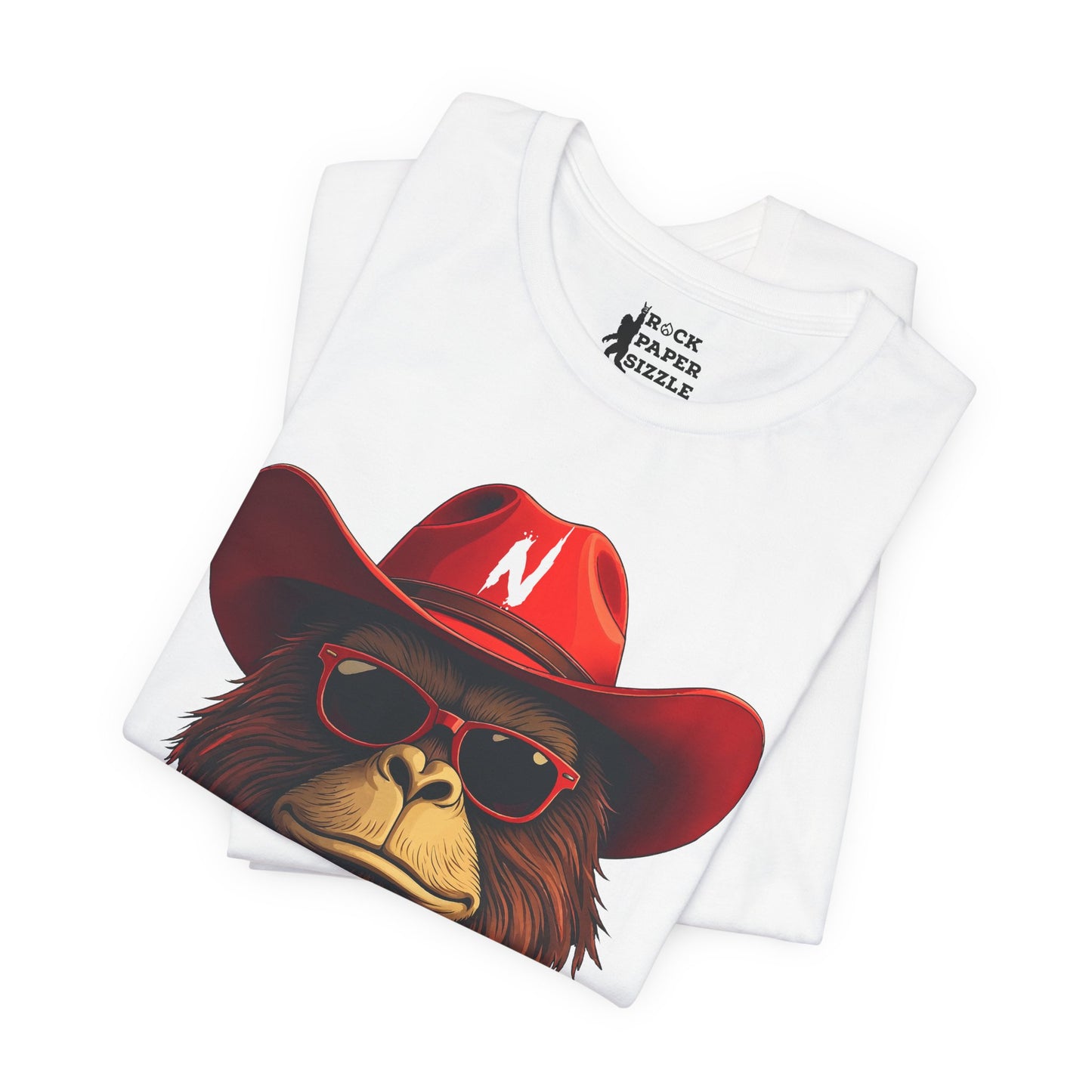 GO BIG FOOT T-Shirt - NCAA Husker Football