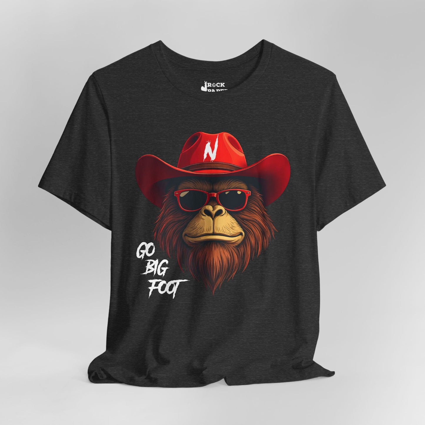 GO BIG FOOT T-Shirt - NCAA Husker Football