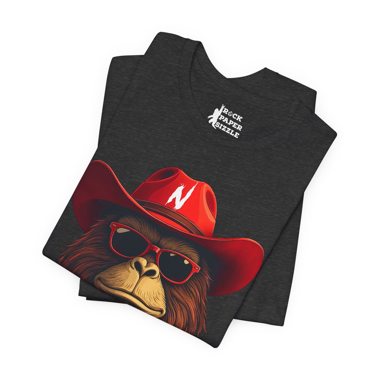 GO BIG FOOT T-Shirt - NCAA Husker Football