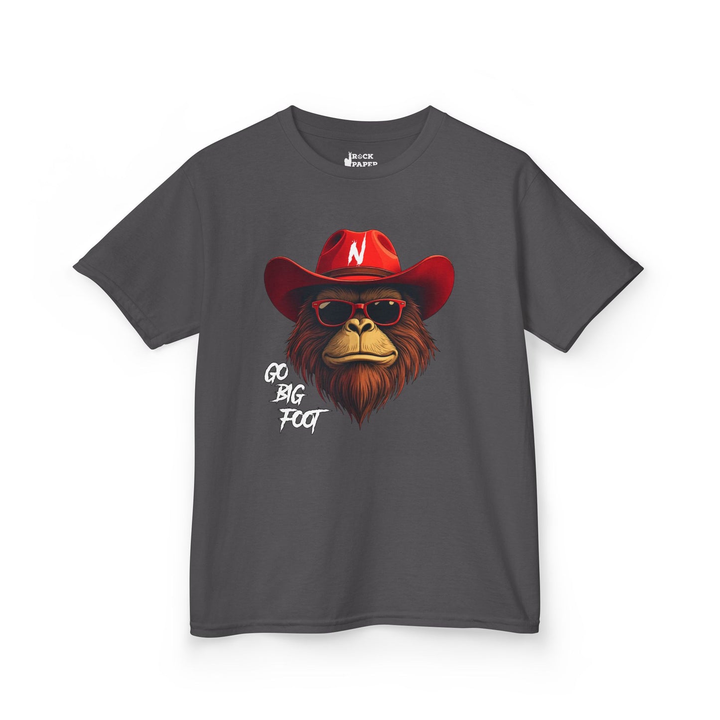 Go Big Foot Husker Football (Youth Ages 3-10)