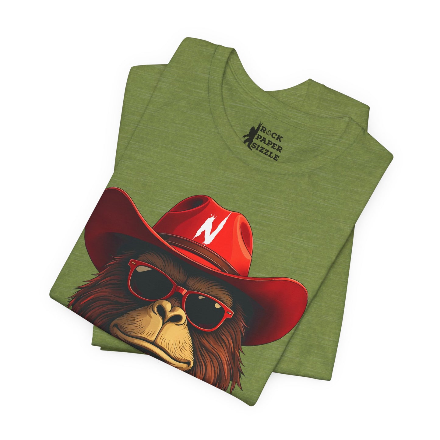 GO BIG FOOT T-Shirt - NCAA Husker Football