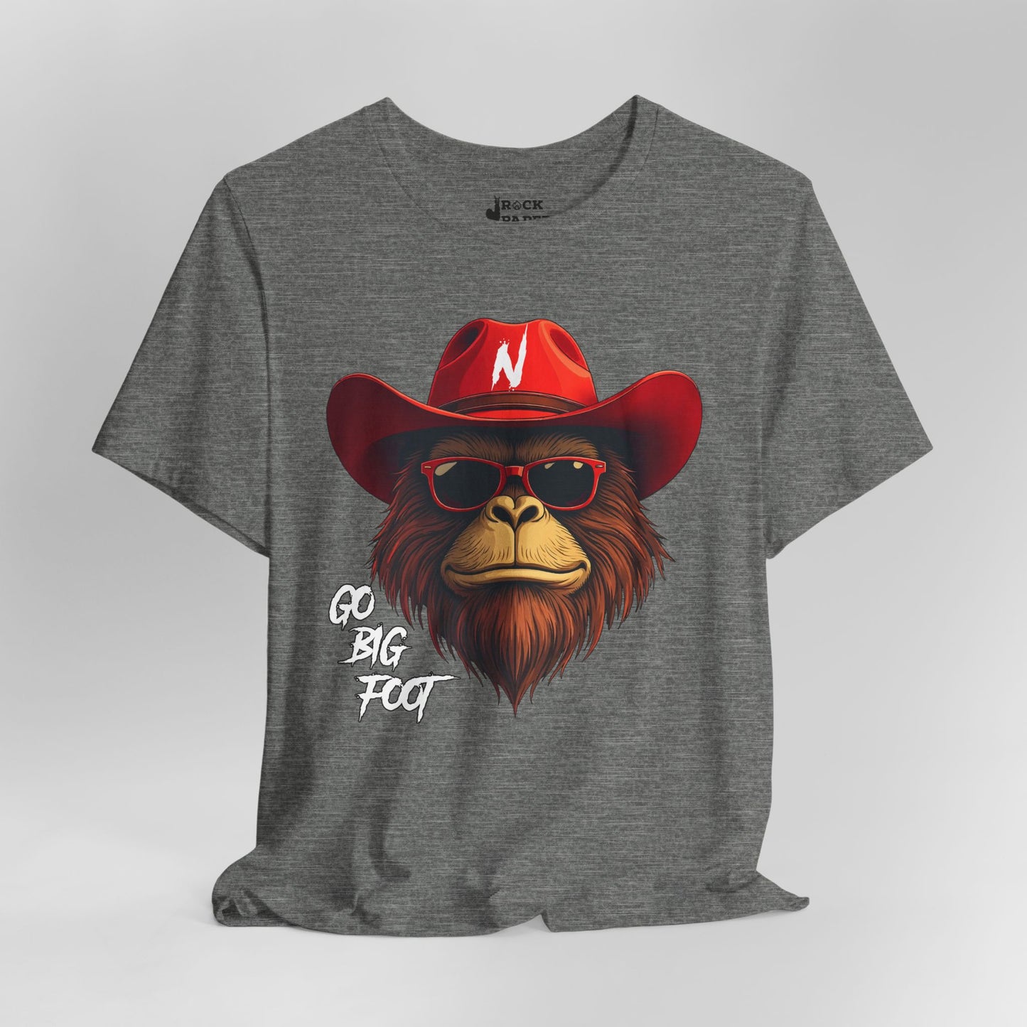 GO BIG FOOT T-Shirt - NCAA Husker Football