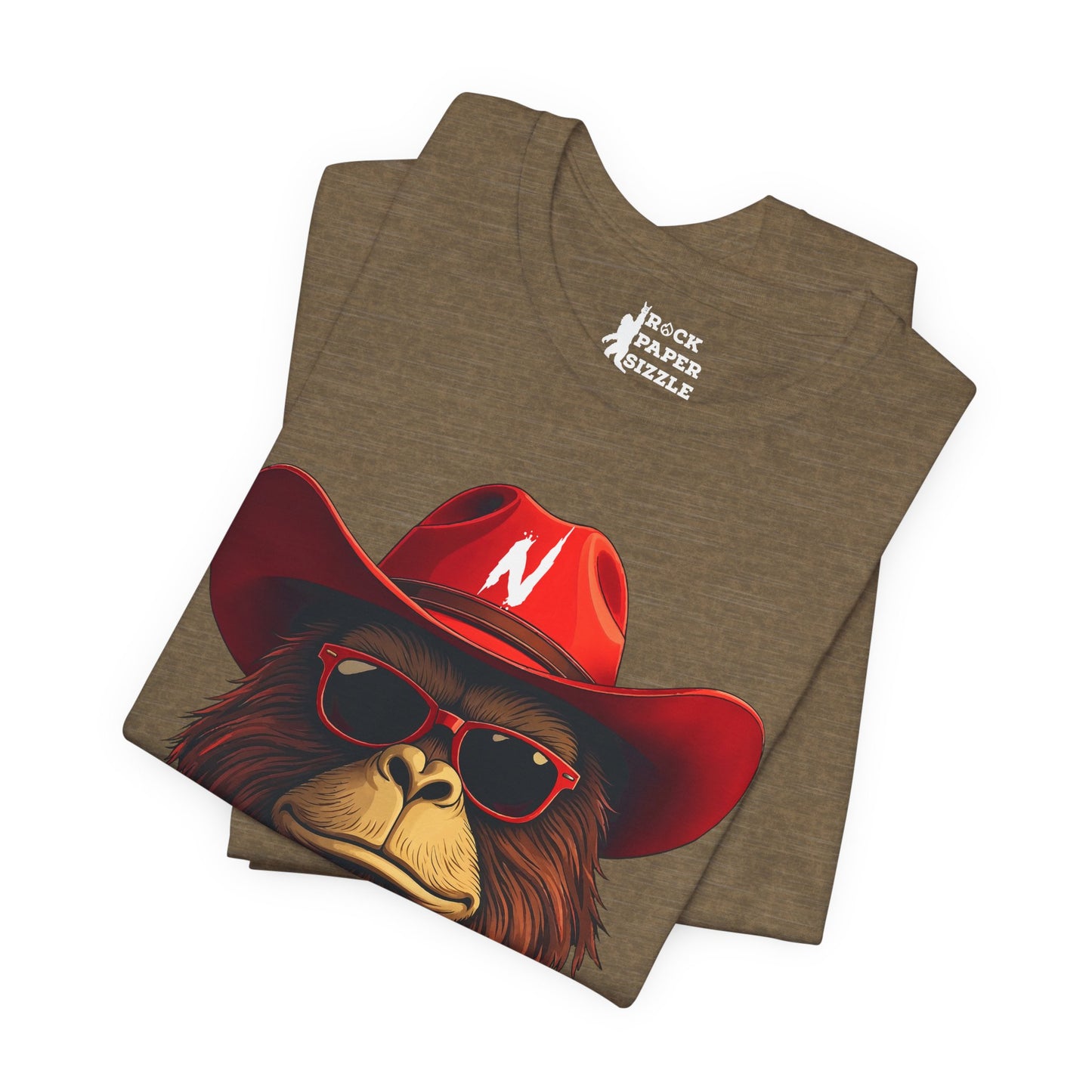 GO BIG FOOT T-Shirt - NCAA Husker Football