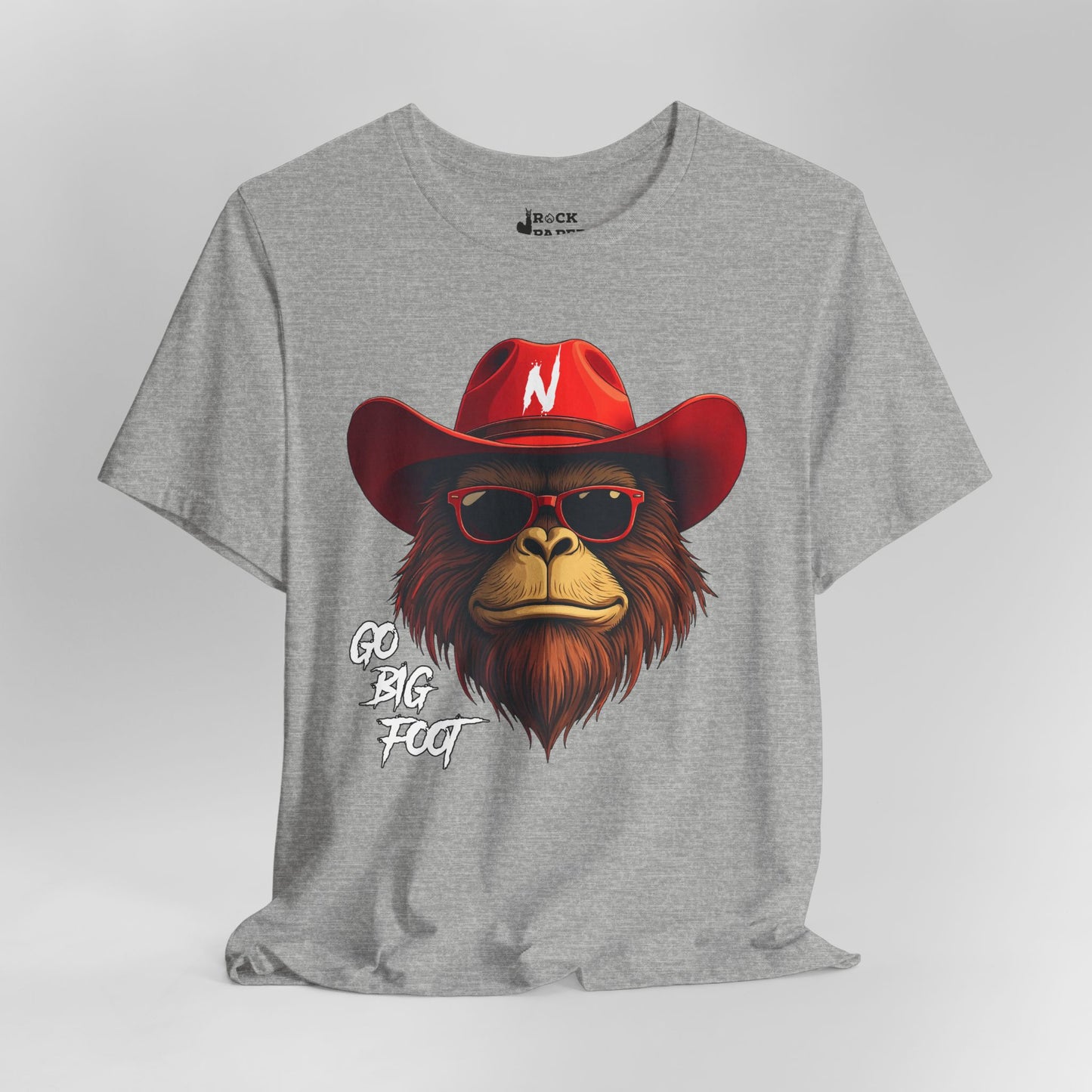GO BIG FOOT T-Shirt - NCAA Husker Football