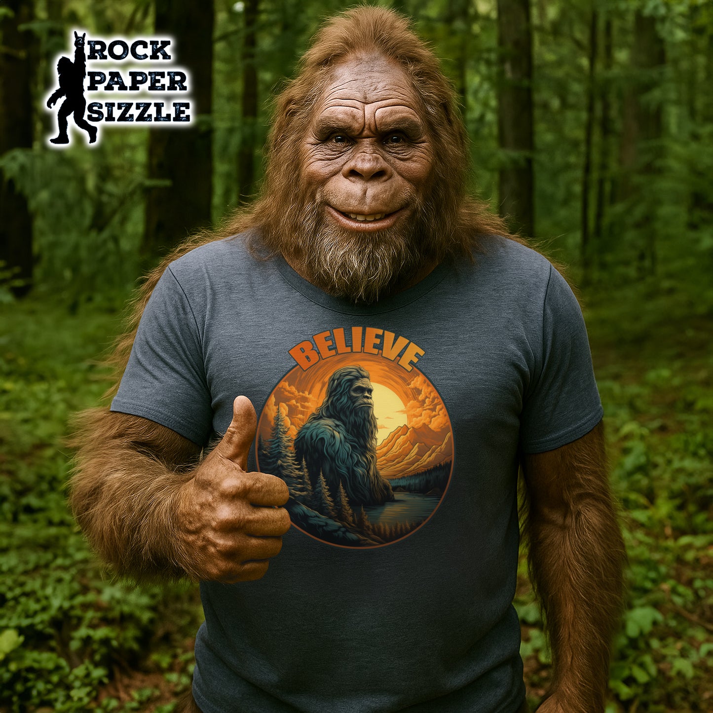 "BELIEVE" Sasquatch T-Shirt