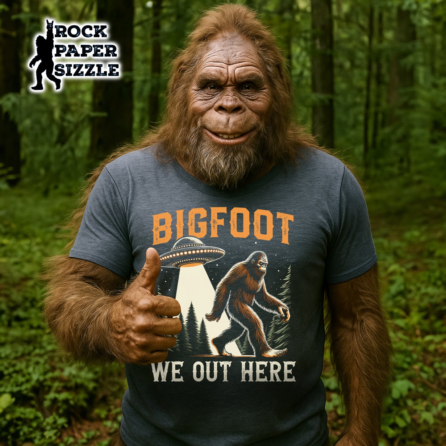Bigfoot, We Out Here