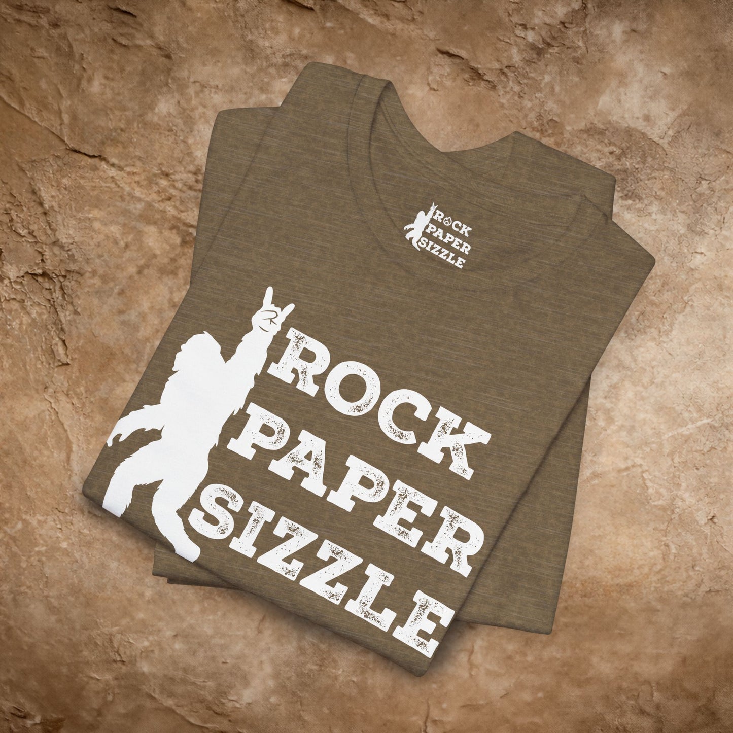 Rock Paper Sizzle Official Logo Tee