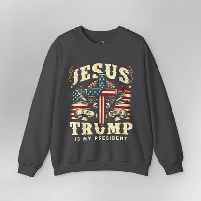 Jesus is my Savior Trump Sweatshirt