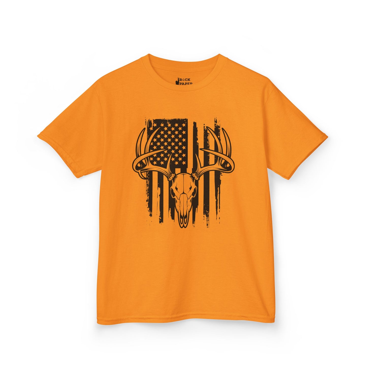 American Flag Deer Skull (Youth Ages 3-10)